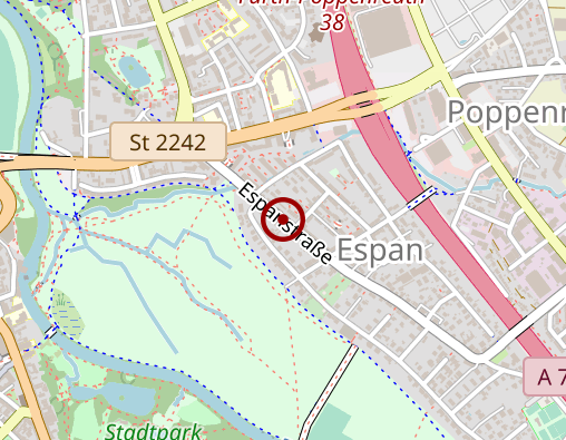 Karte: Werner Jana Dipl.-Psych. Psychologische Psychotherapeutin-Verhaltenstherapie