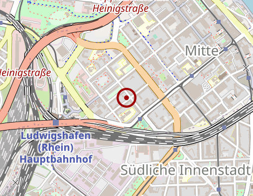 Karte: Beratungsstelle f. Kinder Jugendl. u. Eltern