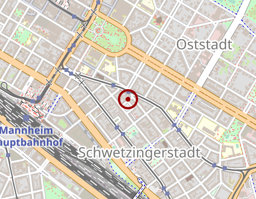 Karte: Taxi-Zentrale Mannheim eG