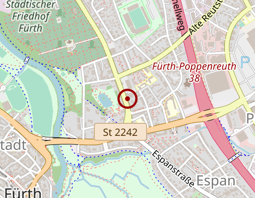 Karte: Kirsch Anita Krankengymnastik Physiotherapie