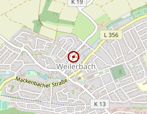 Karte: DRK Sozialdienst gGmbH Wohn- und Dienstleistungs- zentrum für alte und pflegebedürftige Menschen