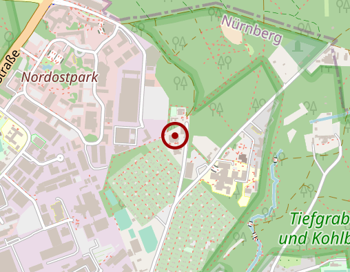 Karte: Seniorenzentrum Martha-Maria Nürnberg