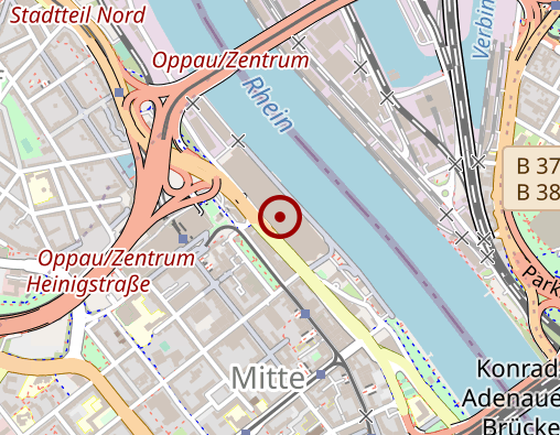 Karte: Apotheke in der Rheingalerie