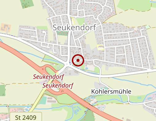 Karte: Ambulanter Pflegedienst der Rummelsberger in Seukendorf