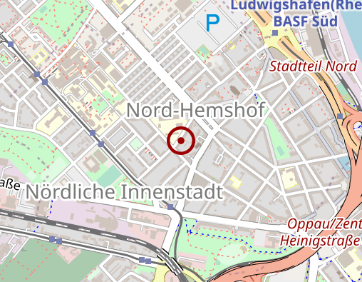 Karte: Ehe- u. Lebensberatungsstelle