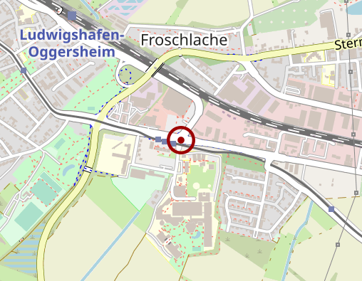 Karte: BG Klinik Ludwigshafen