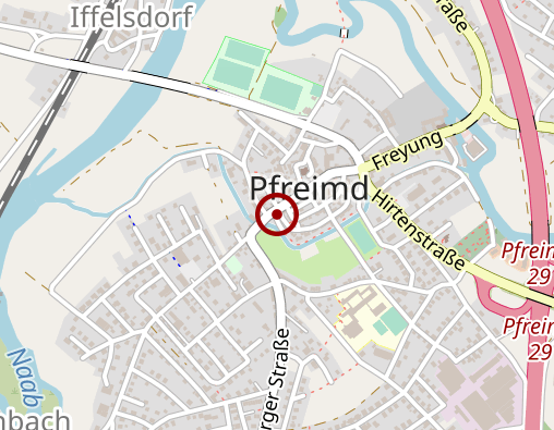 Karte: Schönheitsecke, Friseur und Kosmetik