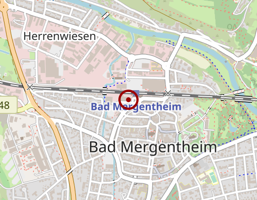 Karte: Suchtberatungsstelle der AGJ