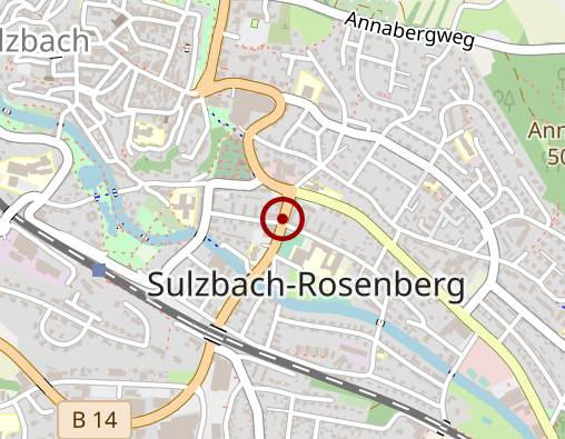 Karte: Ökumenische Sozialstation Sulzbach-Rosenberg gGmbH