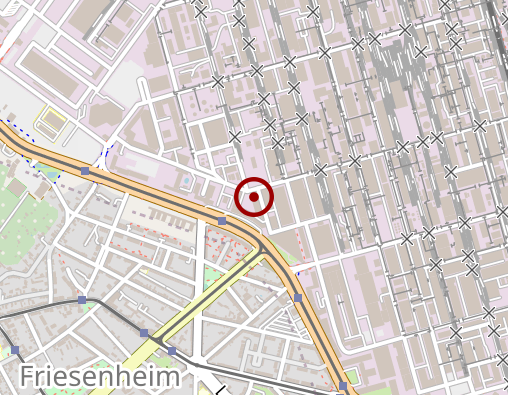 Karte: Kurpfälz. Mietwagengenossensch.