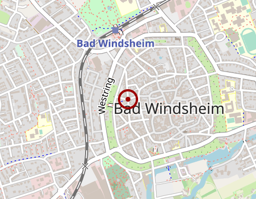 Karte: Hospitalstiftung Bad Windsheim