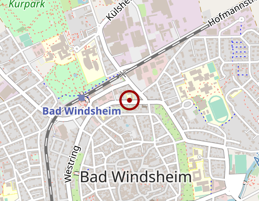 Karte: Berufsfachschule für Massage u. Physiother. des Schulverein Physiotherapie e.V. Berufsfachschulen