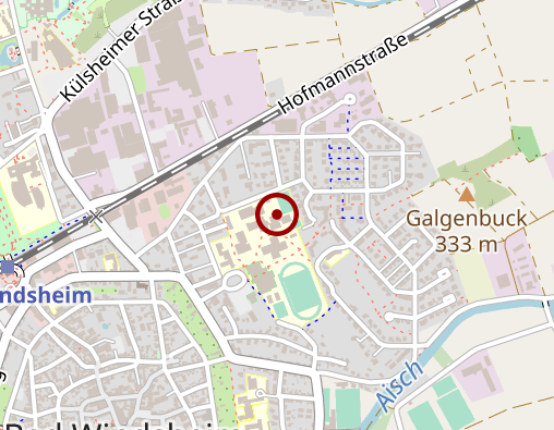 Karte: Lebenshilfe für Behinderte Kreisvereinigung Neustadt/Aisch-Bad Windsheim e.V.