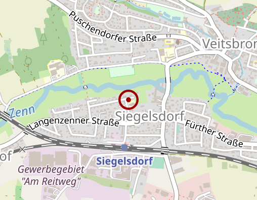 Karte: Diakoniestation Veitsbronn