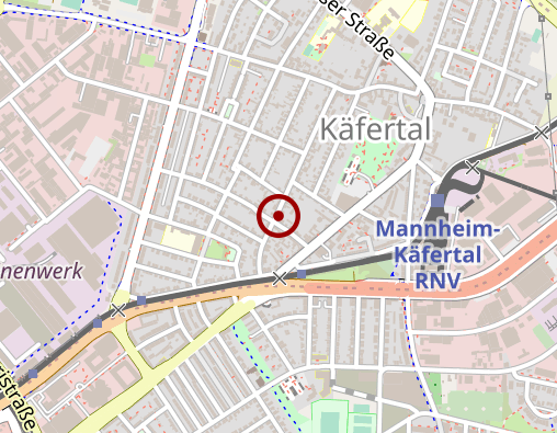 Karte: Reha-Südwest Regenbogen gGmbH - Familienunterstützender Dienst