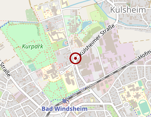 Karte: Klinik Bad Windsheim