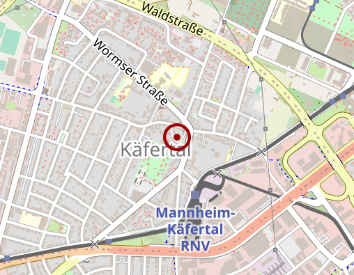 Karte: Betreuungsgruppe für Menschen mit Demenz