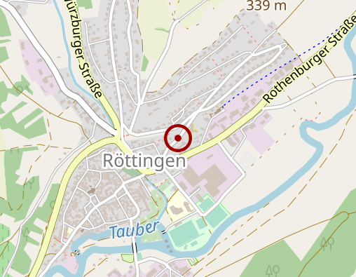 Karte: Seniorenzentrum Röttingen
