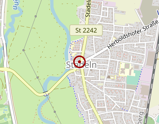 Karte: Pflegedienst Nessim