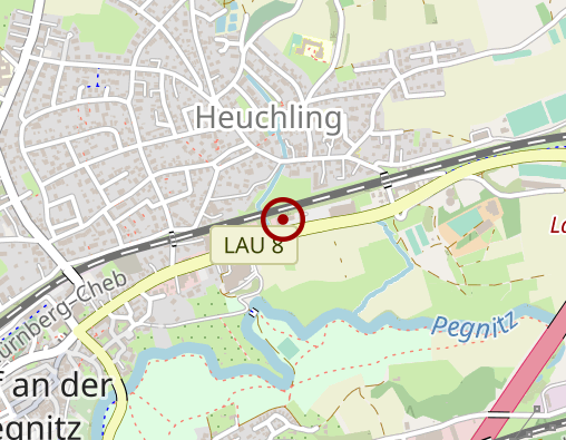 Karte: BRK-Sozialstation Kreisverband Nürnberger Land