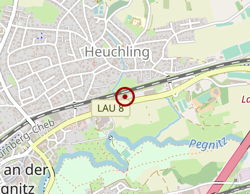 Karte: Bayerisches Rotes Kreuz BRK, Kreisgeschäftsstelle