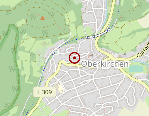 Karte: "Café Vergissmeinnicht" Freisen-Oberkirchen