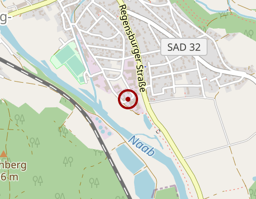 Karte: Dr. Loew Soziale Dienstleistungen Wernberger Werkstätten, Werkstatt für behinderte Menschen gGmbH