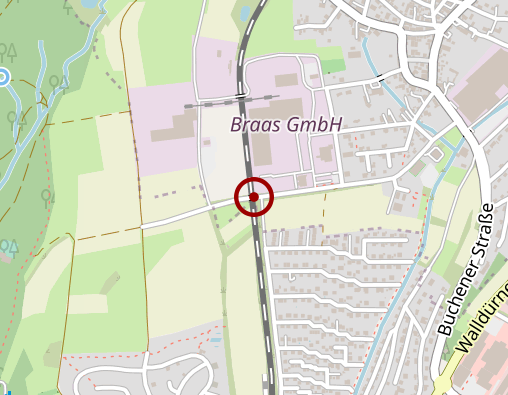 Karte: Lebenshilfe Buchen und Umgebung e. V.