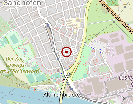 Karte: Grossraumtaxi Mannheim 24h Service