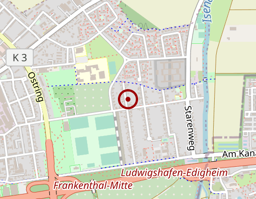 Karte: Annette Ambos freiberufliche Pflegekraft ambulanter Dienst