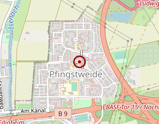 Karte: Pfingstweide-Apotheke