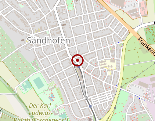 Karte: Ergotherapie Mannheim | Praxis Manuela Jäger