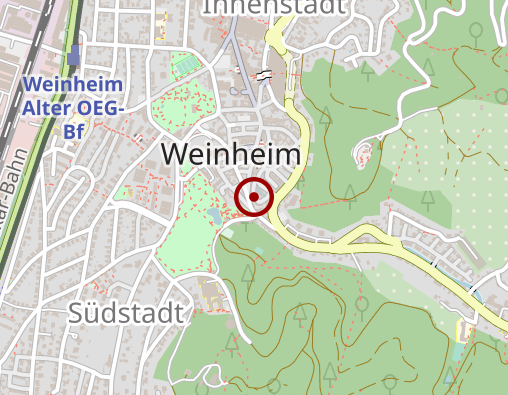 Karte: Bürger Anna - mobile Ergotherapie an der Bergstaße