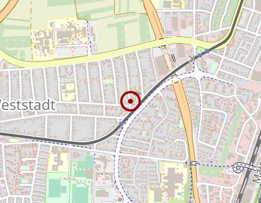 Karte: Deutsches Rotes Kreuz Kreisverband Mannheim Ambulanter Pflege- und Betreuungsdienst