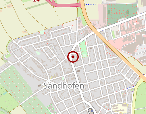 Karte: List B. Physiopraxis Sandhofen