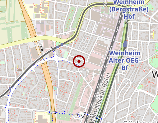 Karte: Hornauer Bestattungsinstitut