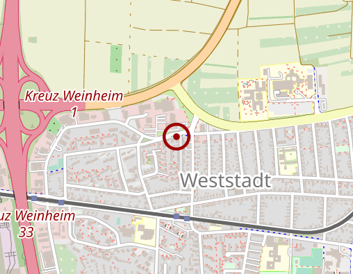 Karte: IF Weinheim Institut für systemische Ausbildung und Entwickelung