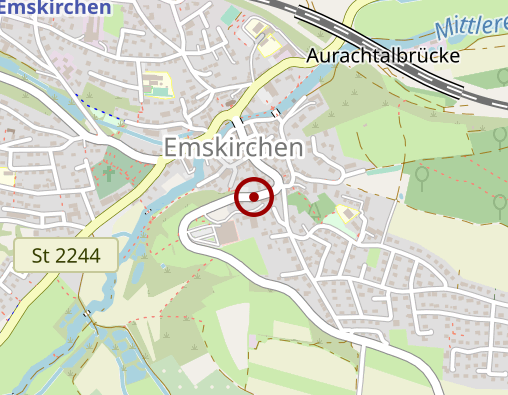 Karte: Franken-Apotheke Emskirchen