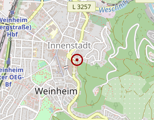 Karte: Senioren-Residenz Weinheim GmbH Sankt Barbara