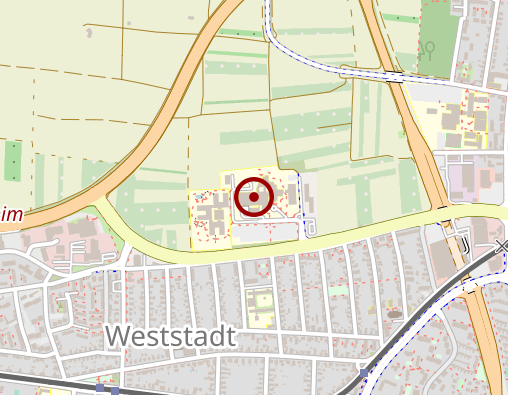 Karte: GRN-Klinik Weinheim