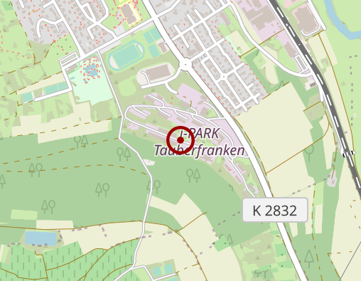 Karte: ZfP Zentrum für Persönlich- keitsentwicklung