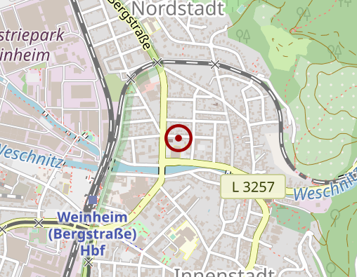 Karte: Kath. Sozialstation Weinheim e.V.