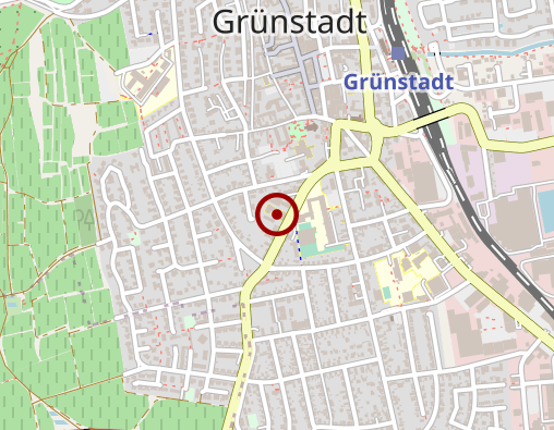 Karte: Seniorenzentrum Grünstadt Azurit Rohr GmbH