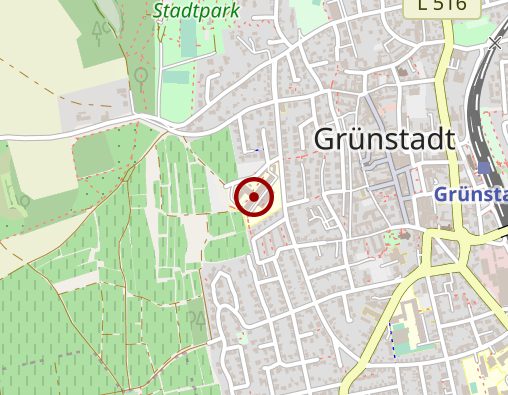 Karte: Kreiskrankenhaus Grünstadt