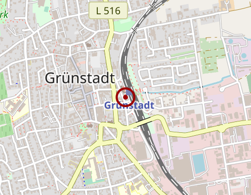 Karte: Ökumenische Sozialstation Grünstadt gGmbH