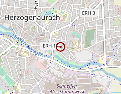 Karte: Caritas-Pflegedienst Herzogenaurach