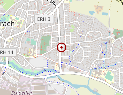 Karte: Dirsch Andrea Krankengymnastik