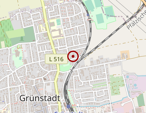 Karte: Arbeiter-Samariter-Bund e.V. Kreisverband Grünstadt/Eisenberg