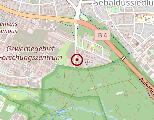 Karte: Caritas regio gGmbH