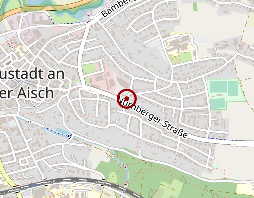 Karte: Psychiatrische Tagesklinik mit Institutsambulanz Neustadt/Aisch